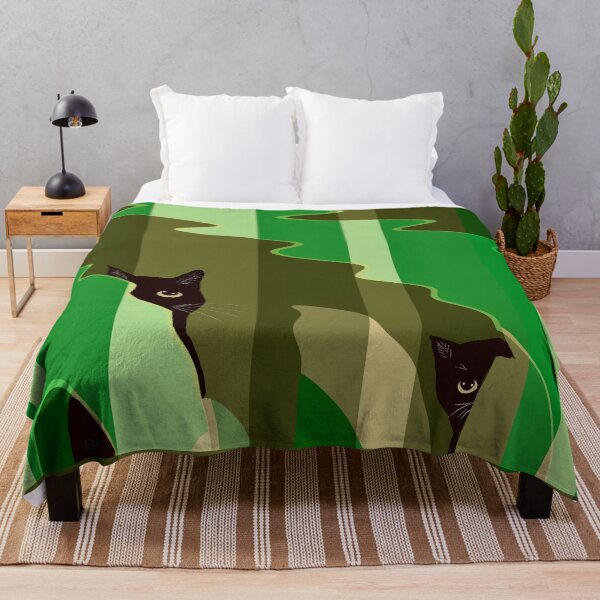 Item preview, Abstract hiding cats  designed and sold by Elaine M Hayward .