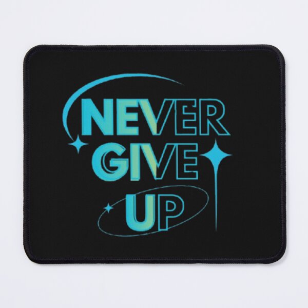 Item preview, NEVER GIVE UP. MOTIVATIONAL TYPOGRAPHY DESIGN. designed and sold by TypeMuse.