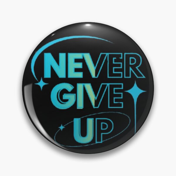 Item preview, NEVER GIVE UP. MOTIVATIONAL TYPOGRAPHY DESIGN. designed and sold by TypeMuse.