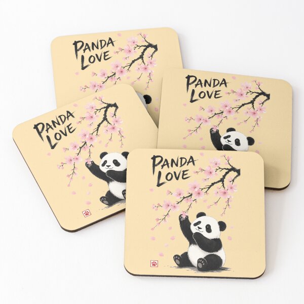 Item preview, Panda Love Blossom designed and sold by ngoquyen68.