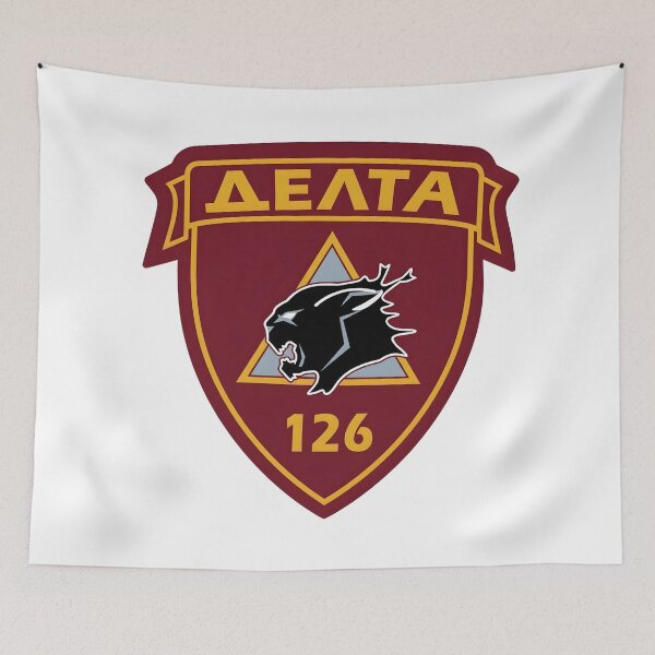 Item preview, 126th Coastal Defense Brigade Delta Unit Panther Patch designed and sold by CharlieDesings.