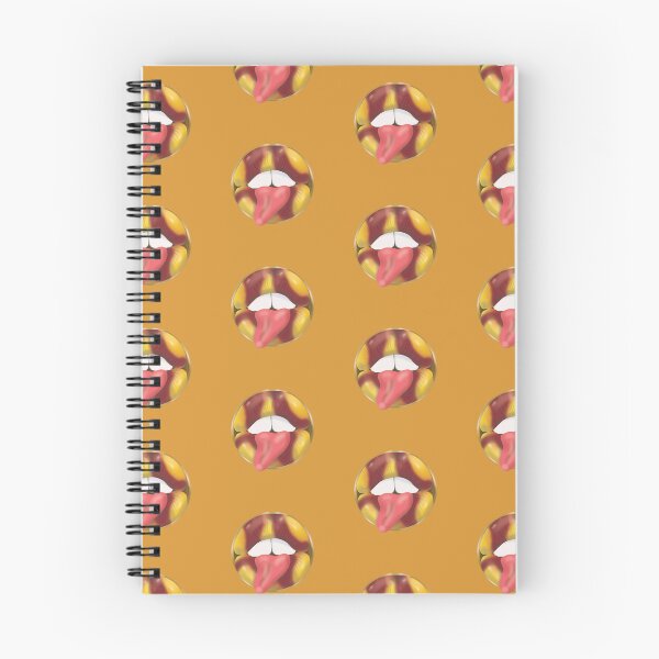 Item preview, Rebel Lips Pop Art – Duotone Red Yellow Lips on Oker Yellow Background designed and sold by GoldenRebels.