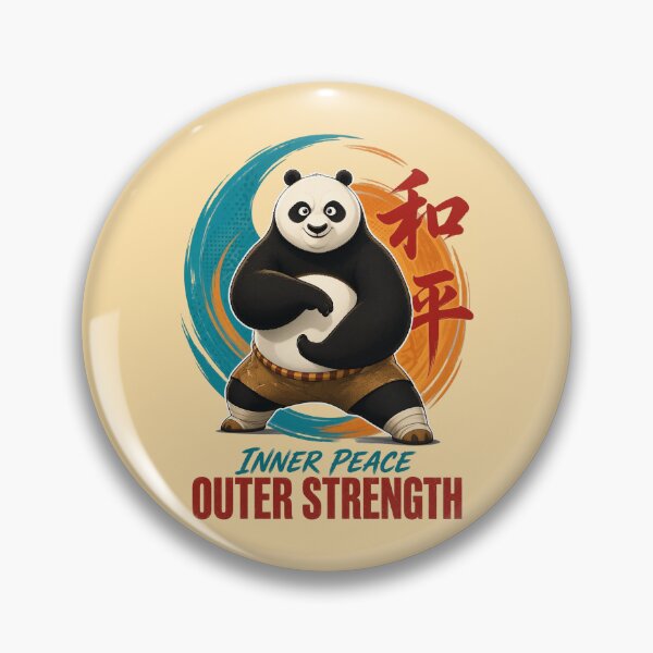 Item preview, Peaceful Panda Strength  designed and sold by ngoquyen68.