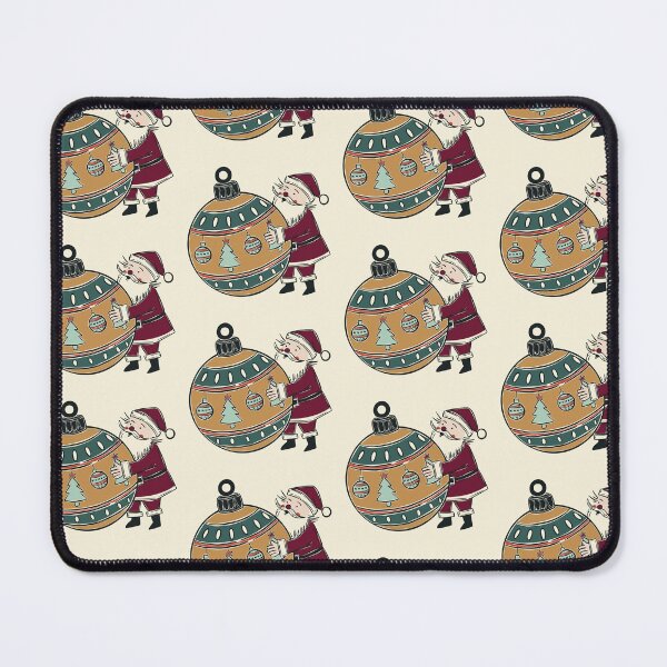 Item preview, Santa Claus Hugging Christmas Ornament Deck The Halls designed and sold by Claudia S. Design.