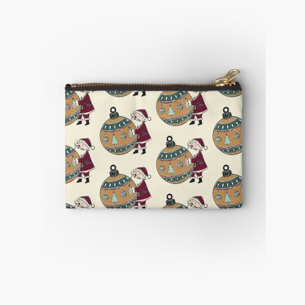 Item preview, Santa Claus Hugging Christmas Ornament Deck The Halls designed and sold by Claudia S. Design.