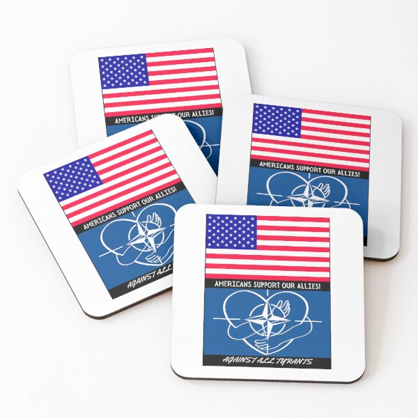 Item preview, ✨Stand United✨ - Americans Support Our Allies designed and sold by WheelieGdArt.