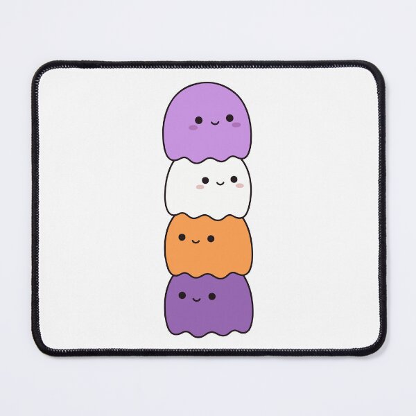 Item preview, Kawaii Ghost Stack – Cute Pastel Halloween Ghosts designed and sold by AliveStyle.