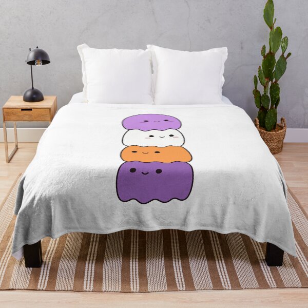 Item preview, Kawaii Ghost Stack – Cute Pastel Halloween Ghosts designed and sold by AliveStyle.