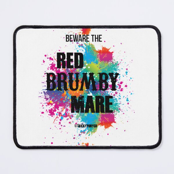 Item preview, Beware the Red Brumby Mare - Wild Horse Art Design designed and sold by Albyna.