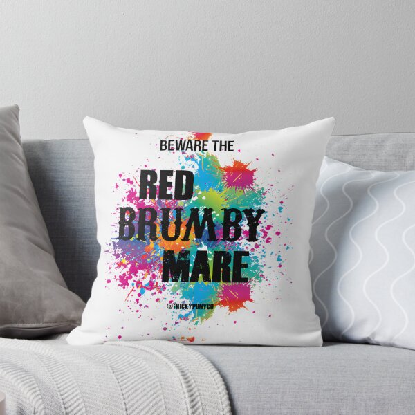 Item preview, Beware the Red Brumby Mare - Wild Horse Art Design designed and sold by Albyna.