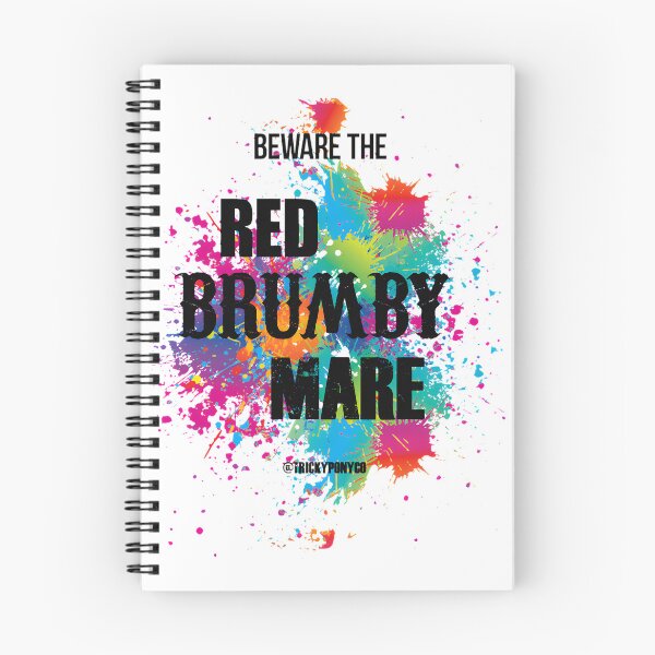 Item preview, Beware the Red Brumby Mare - Wild Horse Art Design designed and sold by Albyna.