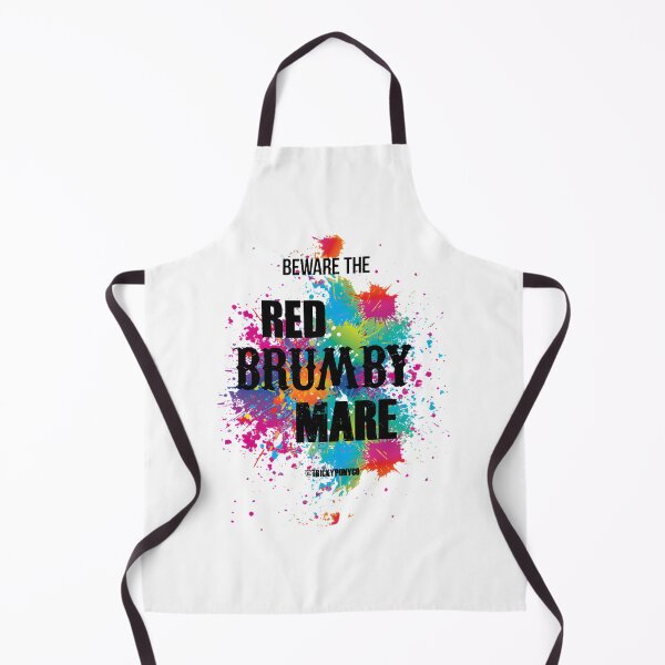 Item preview, Beware the Red Brumby Mare - Wild Horse Art Design designed and sold by Albyna.