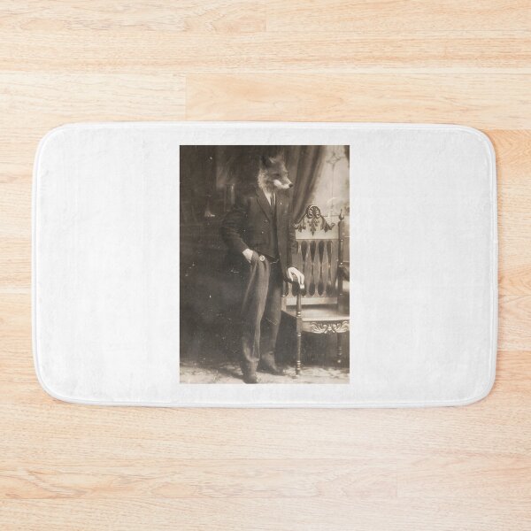 Item preview, Fox Hollow Design Featuring a Man Sitting with a Chair Illustration designed and sold by Salin Loktam.