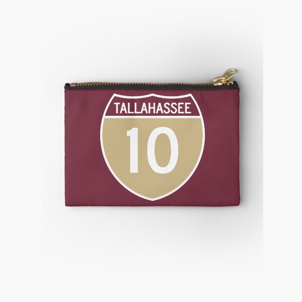 Item preview, I-10 Tallahassee Interstate Sign in Garnet and Gold designed and sold by Karate Octopus.
