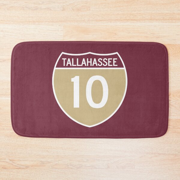 Item preview, I-10 Tallahassee Interstate Sign in Garnet and Gold designed and sold by Karate Octopus.