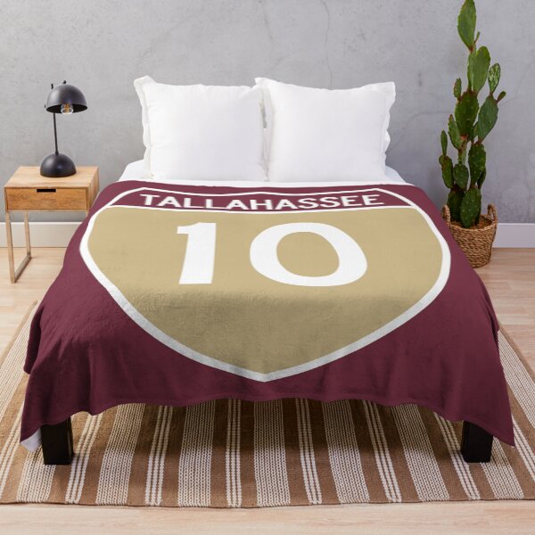 Item preview, I-10 Tallahassee Interstate Sign in Garnet and Gold designed and sold by Karate Octopus.