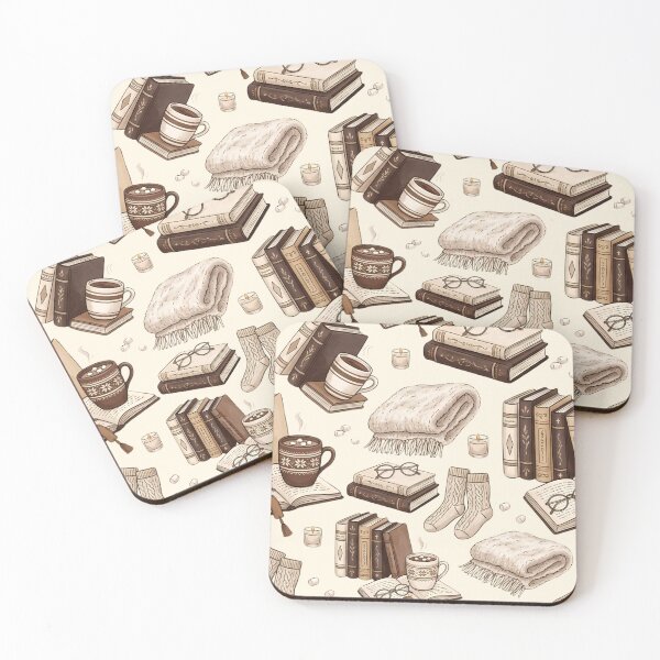 Item preview, Cozy Books and Blankets designed and sold by DisorderlyDigital.