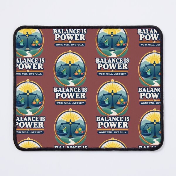 Item preview, Balance Is Power Work Well Live Fully designed and sold by Tshirtit.