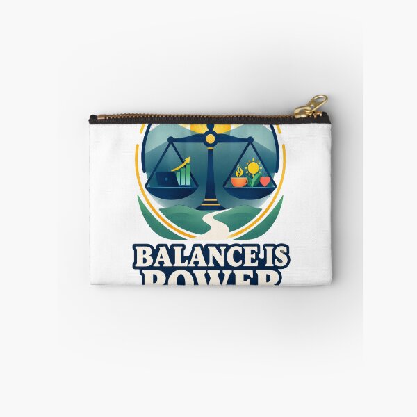 Item preview, Balance Is Power Work Well Live Fully designed and sold by Tshirtit.
