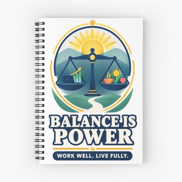 Item preview, Balance Is Power Work Well Live Fully designed and sold by Tshirtit.