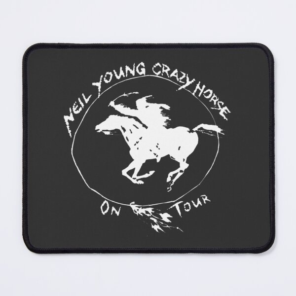 Item preview, Neil Young Inspired Crazy Horse Rock Music Fan Art Design designed and sold by Albyna.