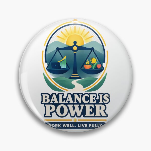 Item preview, Balance Is Power Work Well Live Fully designed and sold by Tshirtit.