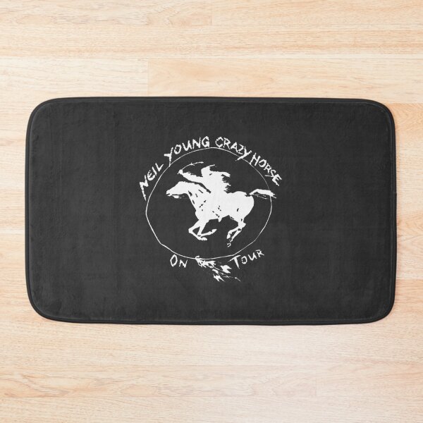 Item preview, Neil Young Inspired Crazy Horse Rock Music Fan Art Design designed and sold by Albyna.