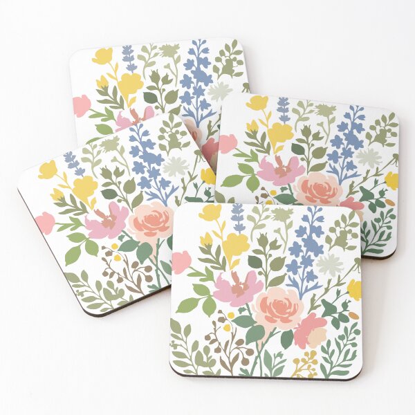 Item preview, Wildflower Watercolor Bouquet - Cottagecore Botanical Art designed and sold by DevXSolver.