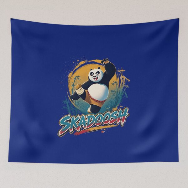 Item preview, Skateboard Panda Hero  designed and sold by ngoquyen68.