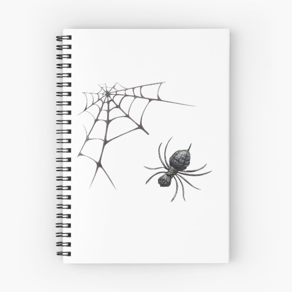 Item preview, Watercolor Halloween Spider and Cobweb designed and sold by AlinaMel.
