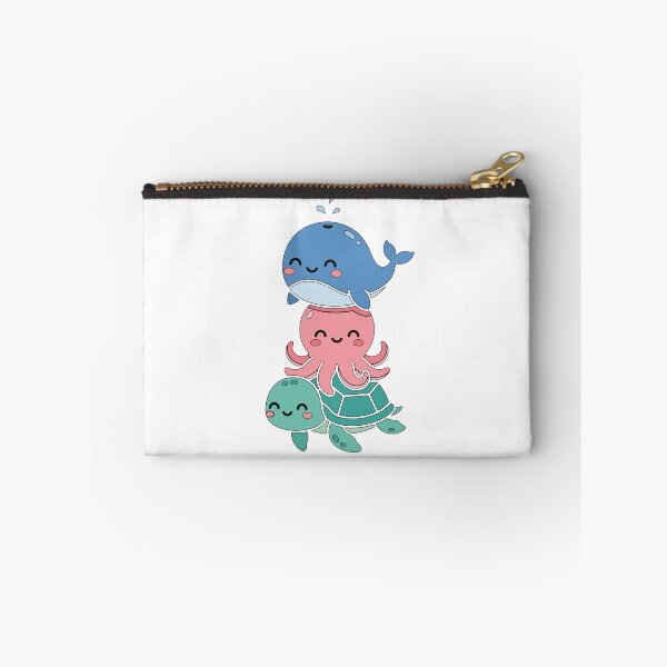 Item preview, Kawaii Ocean Friends – Cute Whale, Octopus & Turtle designed and sold by AliveStyle.