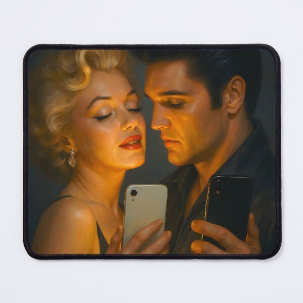 Item preview, Marilyn Monroe And Elvis Mobile Lovers designed and sold by ARTAFACT.