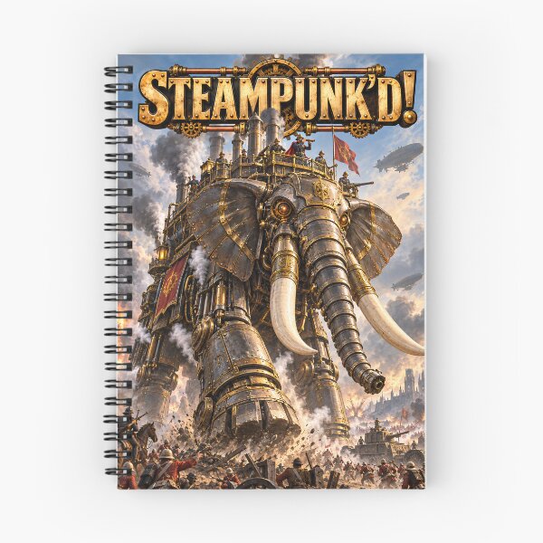 Item preview, Steampunk'd Mega Mechanical Elephant War Beast designed and sold by Moviebuff91.