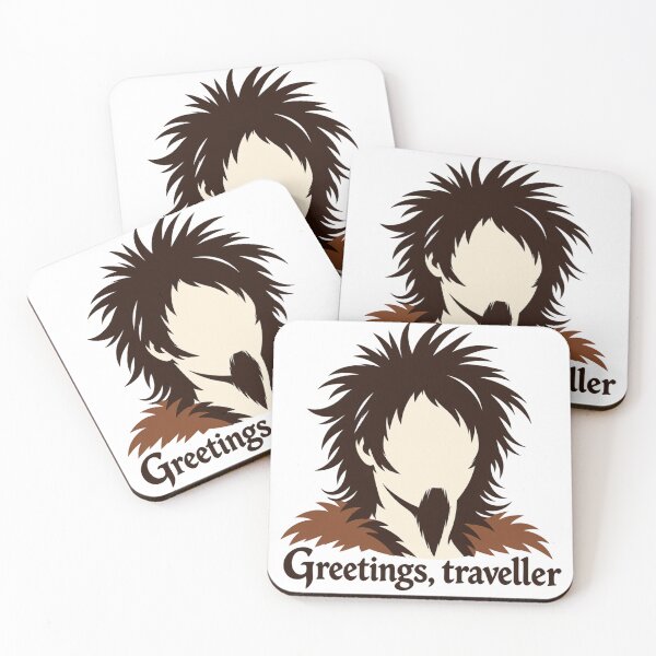 Item preview, Falconhoof "Greetings, traveller" from Limmy's Show designed and sold by zepher-11.