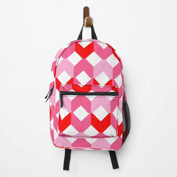 Item preview, PINK RED GEOMETRIC CHEVRON SEAMLESS PATTERNS designed and sold by RAJASWARSTORE.