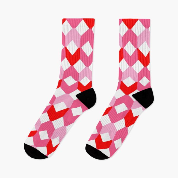 Item preview, PINK RED GEOMETRIC CHEVRON SEAMLESS PATTERNS designed and sold by RAJASWARSTORE.