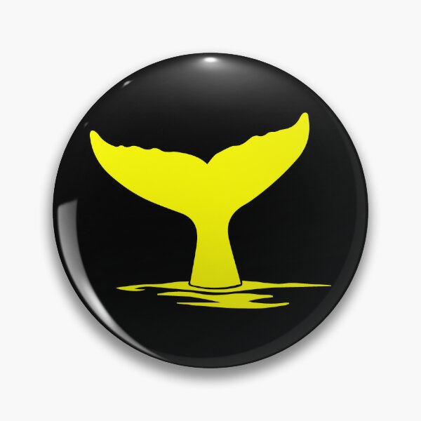 Item preview, Yellow Nautical Whale Tail Design designed and sold by pattern-archive.
