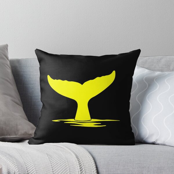Item preview, Yellow Nautical Whale Tail Design designed and sold by pattern-archive.