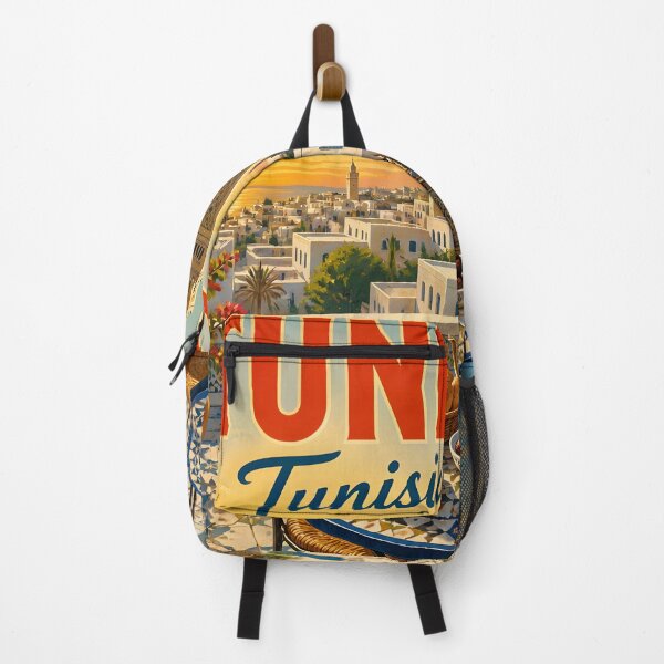 Item preview, Tunis Tunisia Scenic Travel Poster designed and sold by LSVart.