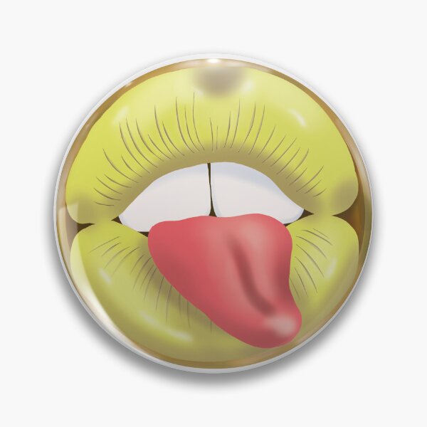 Artikelvorschau, Rebel Lips Pop Art – Gelbe Lippen entworfen und verkauft von GoldenRebels.