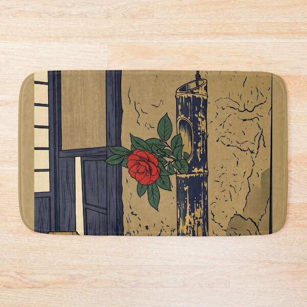 Item preview, Ukiyo-e Camellia Bamboo Ikebana Art designed and sold by conohitoAI-ArtGallery.