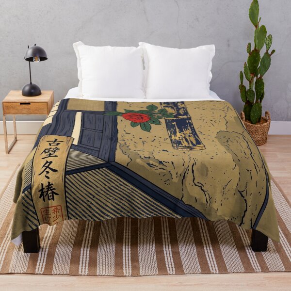 Item preview, Ukiyo-e Camellia Bamboo Ikebana Art designed and sold by conohitoAI-ArtGallery.