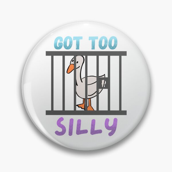 Item preview, Got Too Silly Prison Goose designed and sold by ClarissaDoodles.