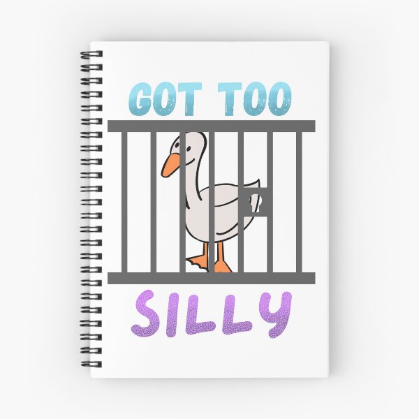 Item preview, Got Too Silly Prison Goose designed and sold by ClarissaDoodles.
