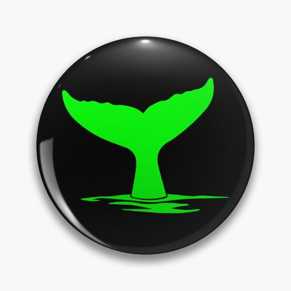 Item preview, Lime Nautical Whale Tail Design designed and sold by pattern-archive.