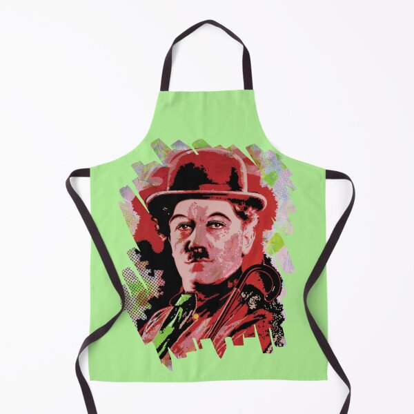 Item preview, Handmade Mixed Media Charlie Chaplin Portrait - Neon Tramp designed and sold by supernikol.