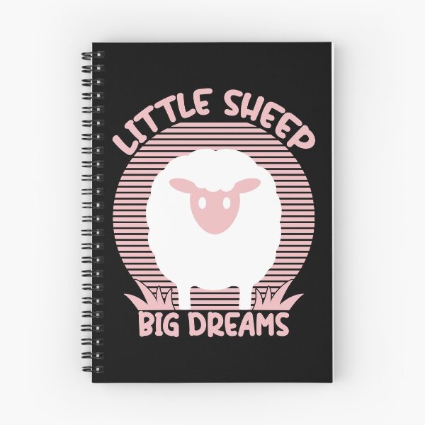 Item preview, Little Sheep Big Dreams – Cute Pastel Sheep Kawaii Design designed and sold by NicolasMar.