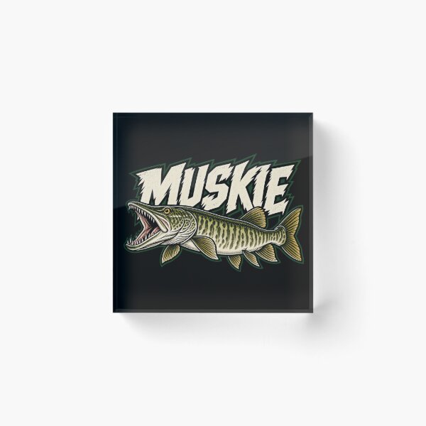Item preview, Muskie Fishing – Freshwater Angler Design designed and sold by OddHobbyClub.