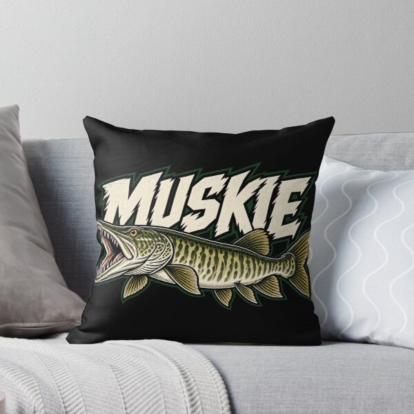 Item preview, Muskie Fishing – Freshwater Angler Design designed and sold by OddHobbyClub.