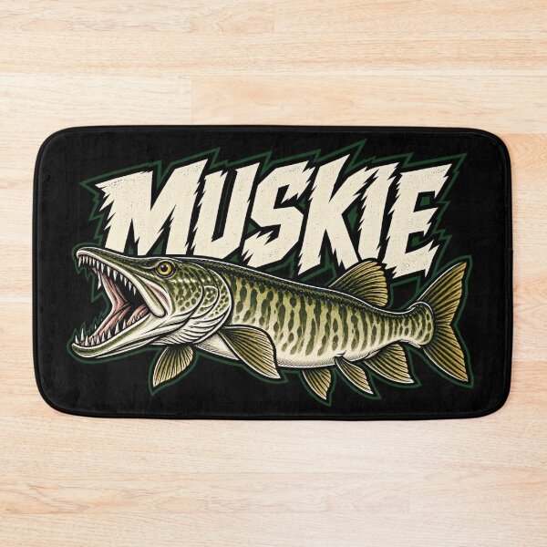 Item preview, Muskie Fishing – Freshwater Angler Design designed and sold by OddHobbyClub.